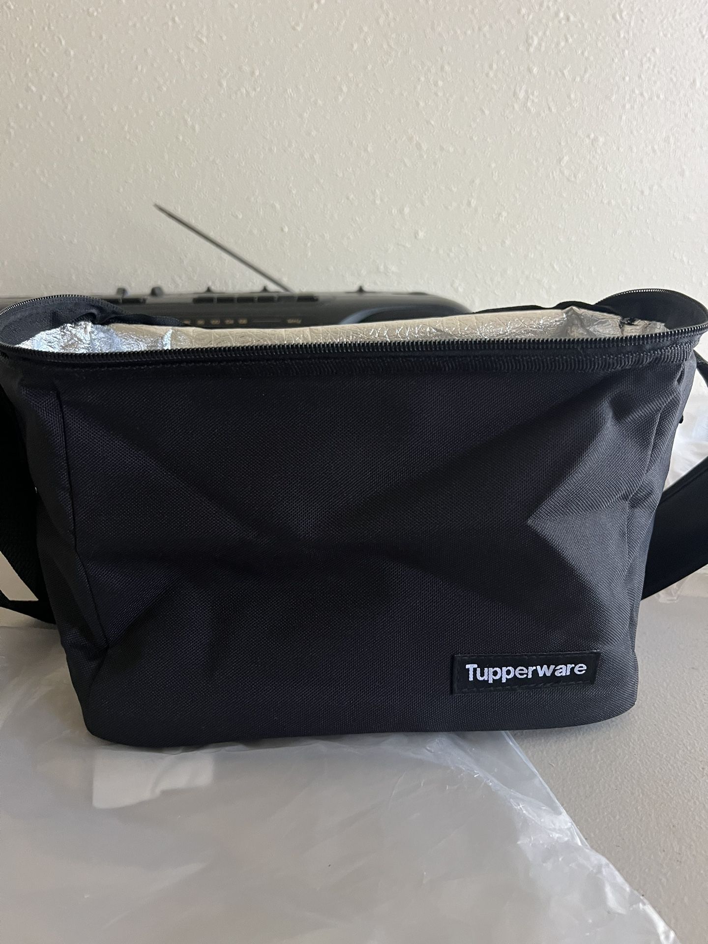 Lonchera Negra Tupperware 10$🎯