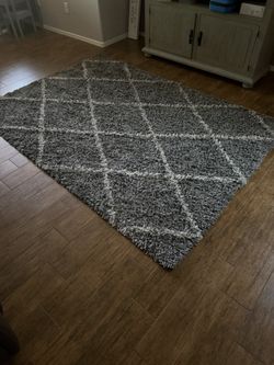 Dark Gray Area Rug