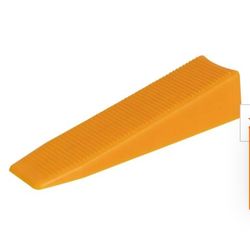500 Pack NEW! RETAIL $196 QEP Xtreme Yellow Wedge, Part B of Two-Part Tile Leveling System 500-Pack