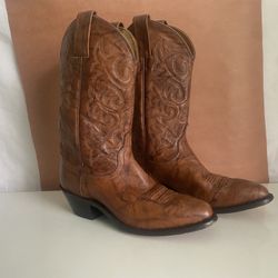 Dan Post Vintage Women’s Size 6 Brown Cowboy Boots