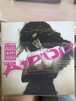 TYLA SIGNED A-POP VINYL LP AUTOGRAPH ON COVER JACKET RARE LIMITED