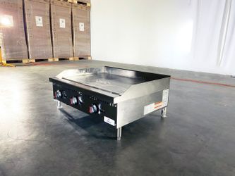 NSF 36 ins Thermostat griddle Medium NG HERG-36T