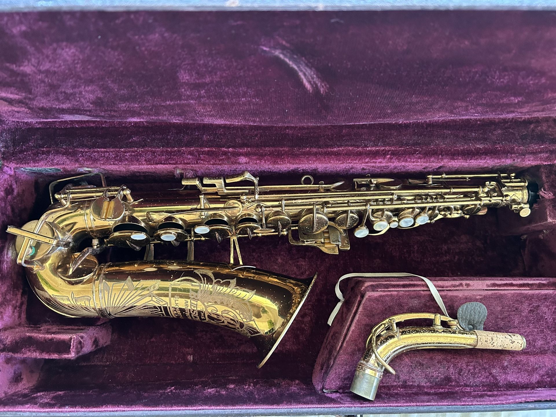 Vintage ‘48 Buescher Aristocratic Alto Sax