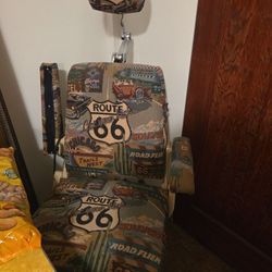 Vintage Rte. 66 Dentist Chair - Unique