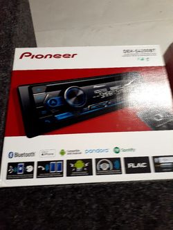 Pioneer radio single din