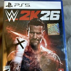 Ps5 wwe 2k26 new