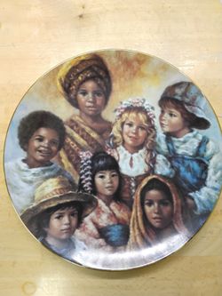 Vintage Porcelain Collector's Plate From 1996-97 #469 $20 Or Best Offer