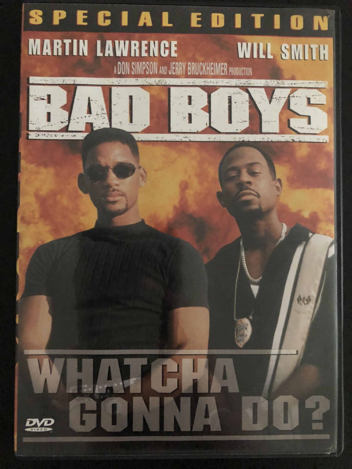 Bad Boys Will Smith DVD