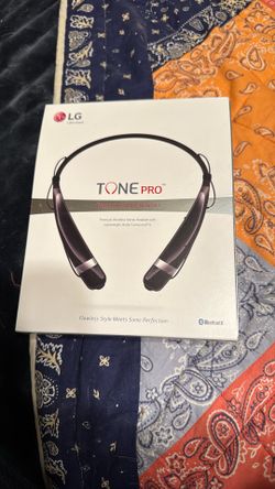 LG TONE pro WIRELESS HEADPHONES 