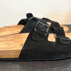 Cushionaire Footbed Sandals Men's 9.5 NEW