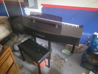Yamaha Clavinova Mini Grand Digital Piano (with Bench) – Tested & Working