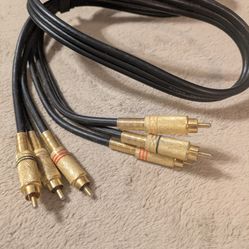 Premium Quality RCA Component Video Cable 