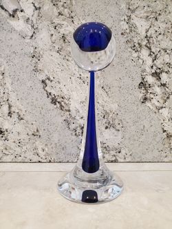 Cenedese Murano hand blown candle holder