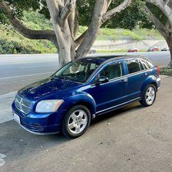 Blue Dodge Caliber 2009