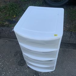 White Plastic Storage Container
