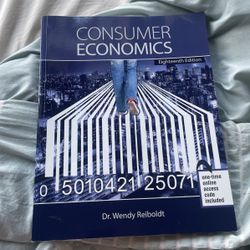 Consumer economics Book 