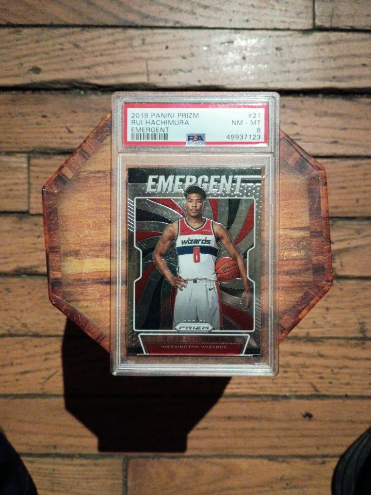 Rui Hachimura Emergent Card Graded 8