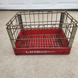 Vintage Carnation Crate