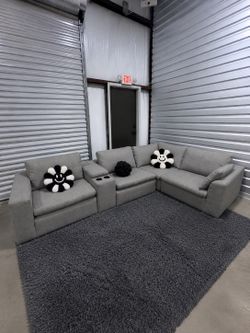 🚨Gray modular sectional couch ❗️