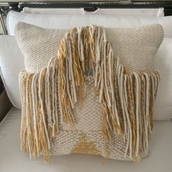 New Toss  Cotton Pillow $37.00