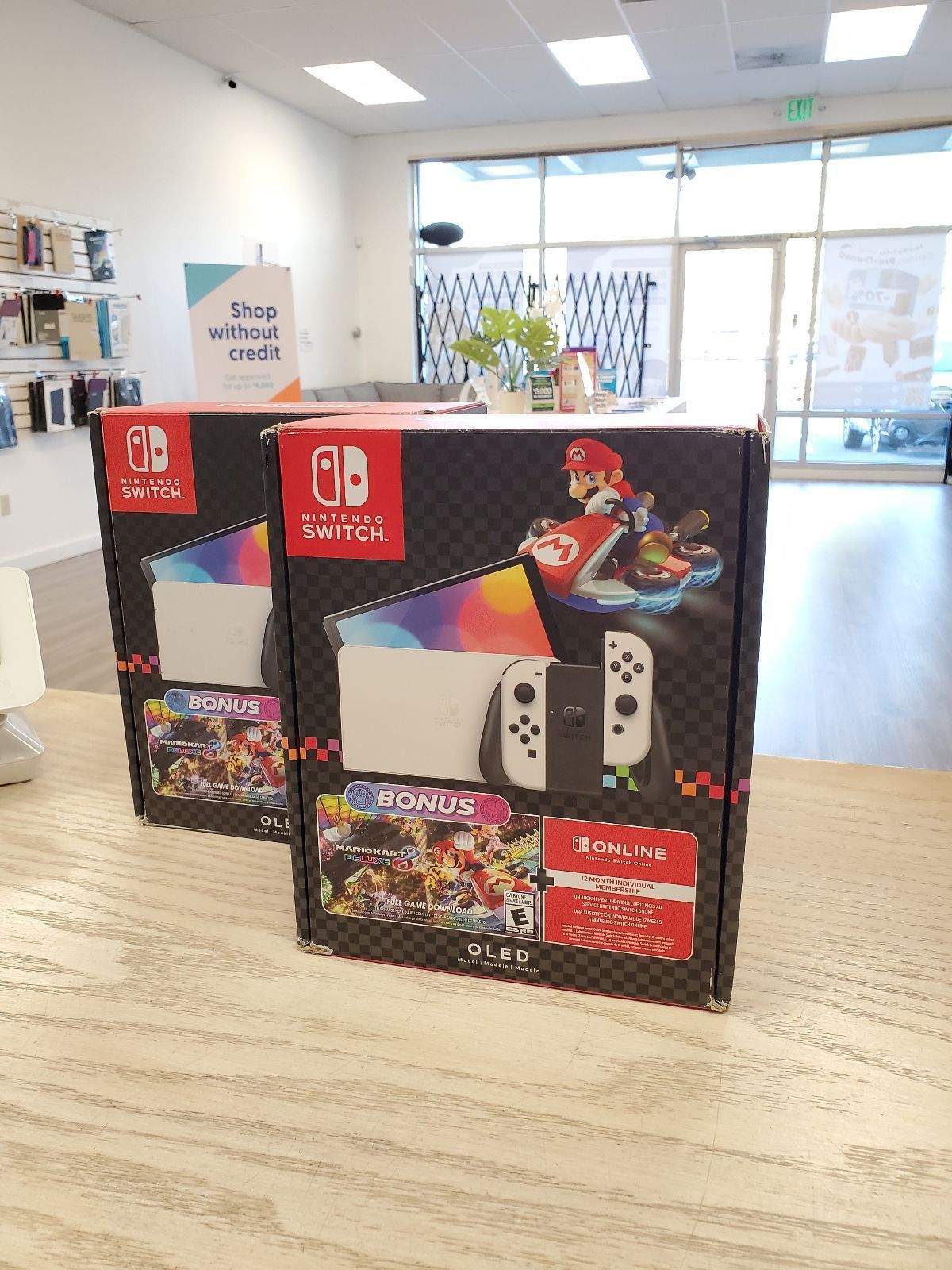 🎮 $5 DOWN – NO CREDIT NEEDED! 🎮 Get the Nintendo Switch - OLED Model: Mario Kart 8 Deluxe Bundle (US Version, Brand New)