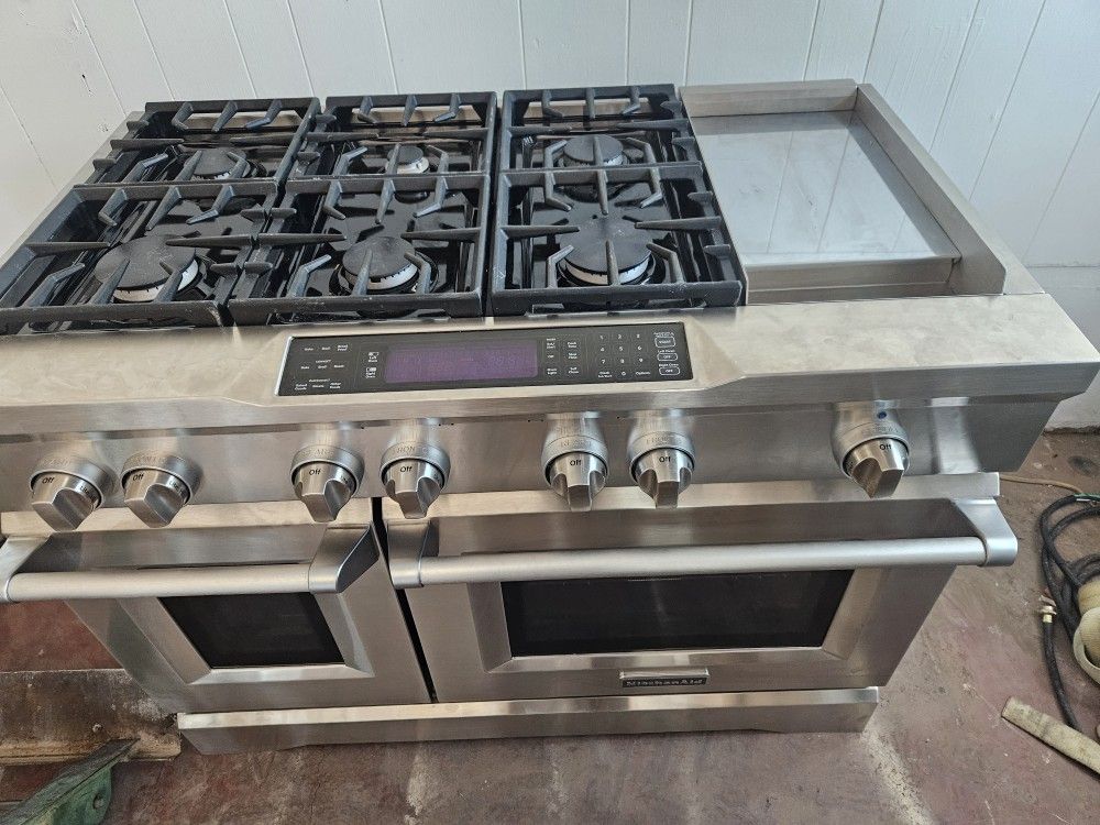 Kitchenaid Range 48"duel Fuel