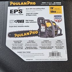 🔥 Poulan Pro 50cc 20” Gas Chainsaw – BRAND NEW