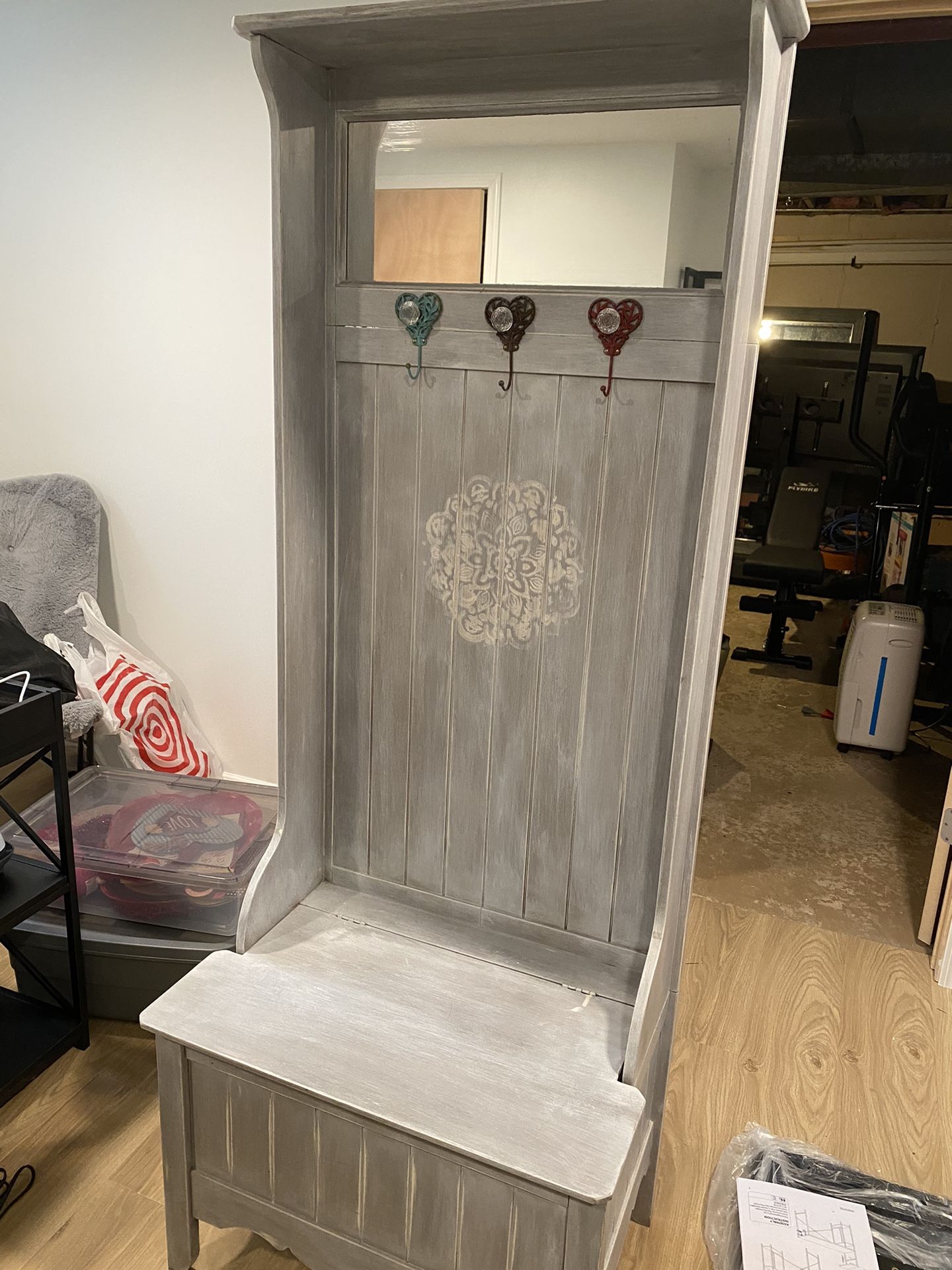 Coat Rack And Storage