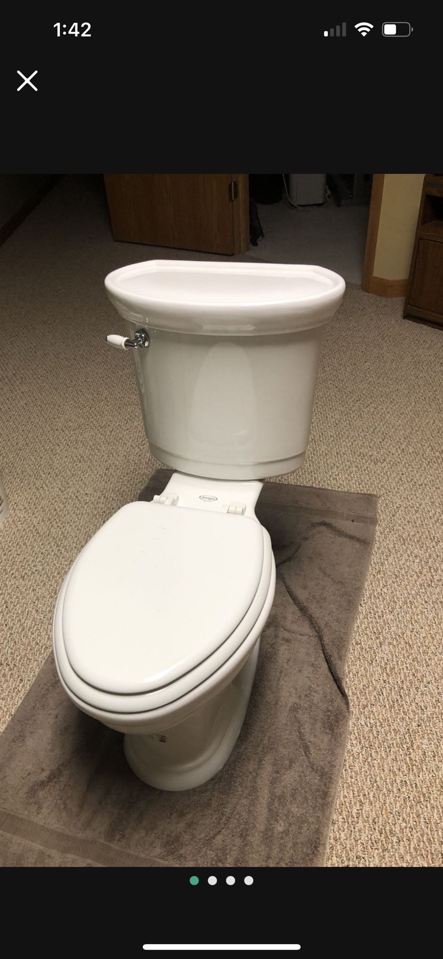 Jacuzzi Adult Height 1.6 Elongated Toilet