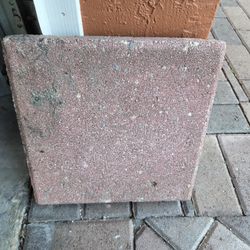 Red Stepping Paver 