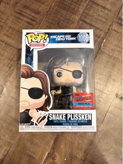 Escape From New York Snake Plissken Funko PoP #1008 NYCC Exclusive 1000 PCS