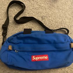 Supreme x Sunbrella 09’ Shoulder Bag Royal Blue Purse Classic 