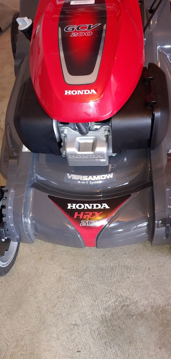 Honda Lawn mower hrx 217 for Sale in Renton, WA OfferUp