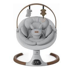 Baby Swings for Infants, Monamii Baby Swing, Bluetooth Infant Swing with Music Speaker
