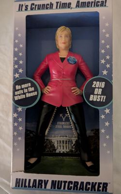 Hillary Clinton Nutcracker Novelty Figure