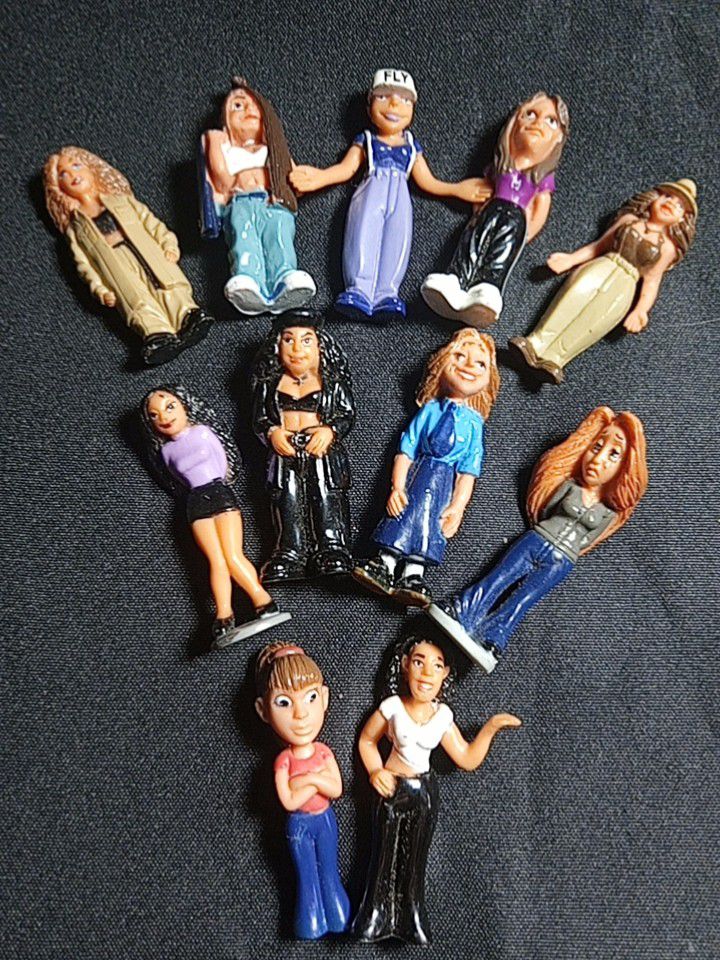 Lil Homies Girls   Rare  Vintage Toys  90's Collectables 