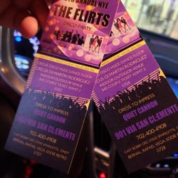 2 Tickets For NYE!