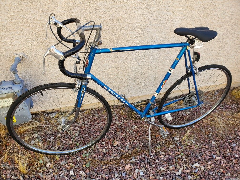 Puegot Cadre Allege Vintage Road Bike