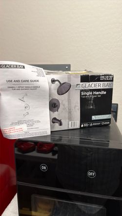 Glacier Bay Oswell Single Handle Tub and Shower Set