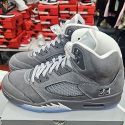 AIR JORDAN 5 RETRO WOLF GREY