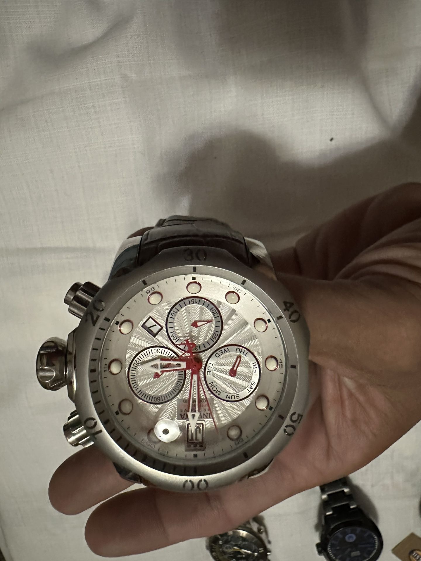 Jt Silver Face Invicta Watch