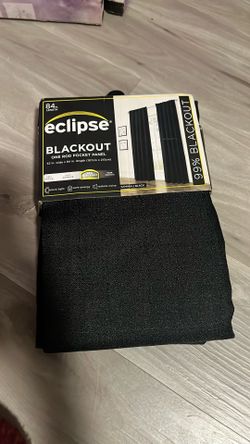 Eclipse 99% Blackout Curtain One Rod Rocket Panel 42wx84in
