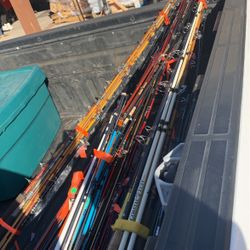 Lot Of Fishing Rods 