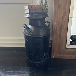 Antique Large Milk Container