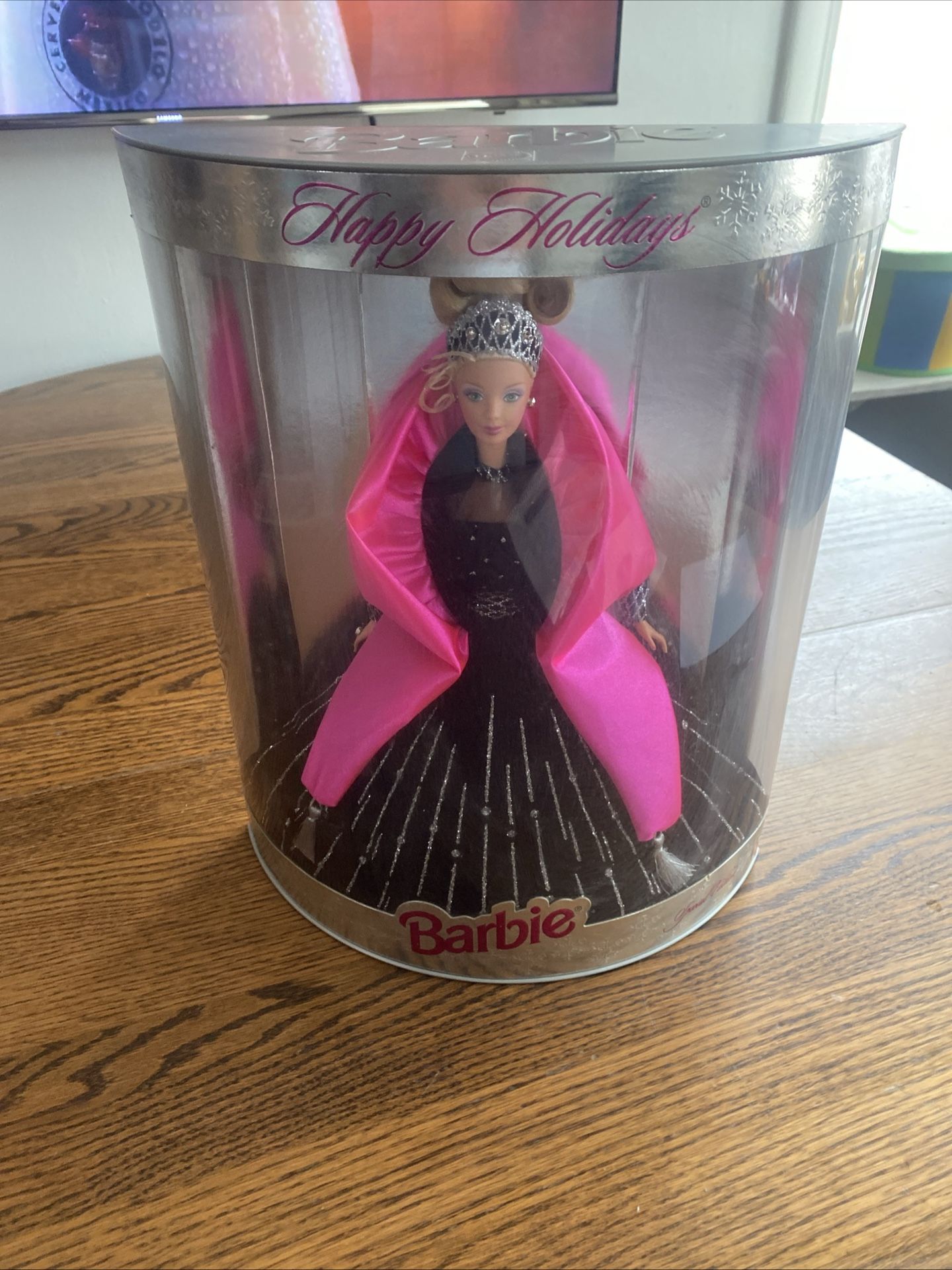 VTG 1998 Happy Holidays Special Edition Barbie Doll Mattel 20200 NIB OBO