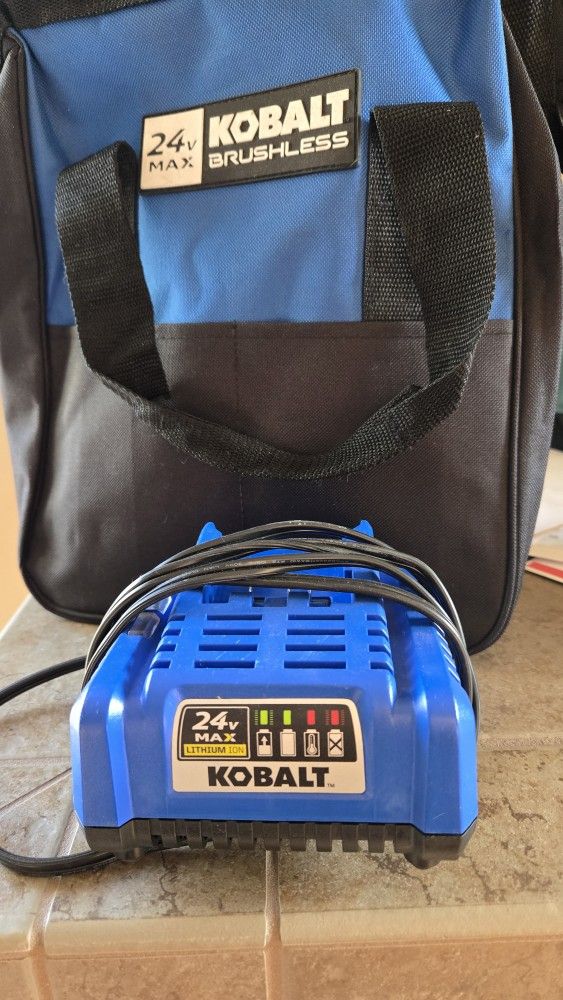 Kobalt Charger And Bag