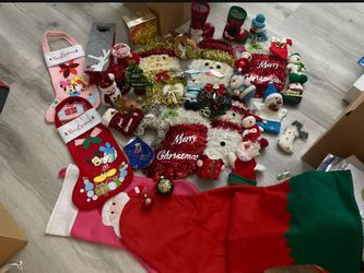 🎄 Huge Christmas Decoration Lot – Disney, Japan Tree, Gnomes, Ornaments (Set or Single OK!)