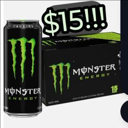 Monster Energy Drink 16oz 12pks