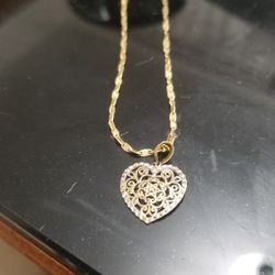 Gold Bracelet,and Pendant