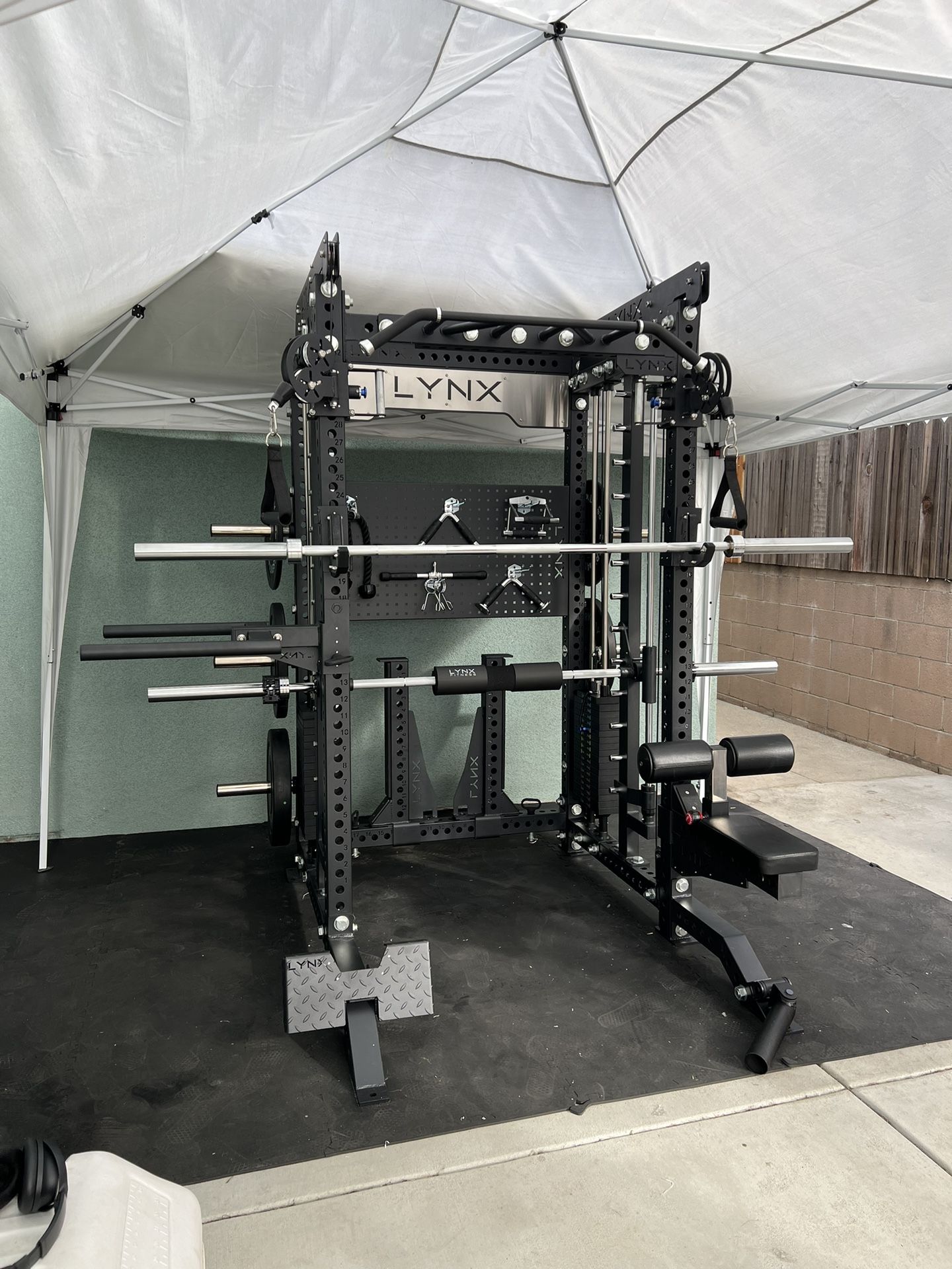 FULLY LOADED - FREE DELIVERY🟢All In One Home Gym🟢 Functional Trainer🟢Smith Machine🟢Squat Rack🟢Cable Machine